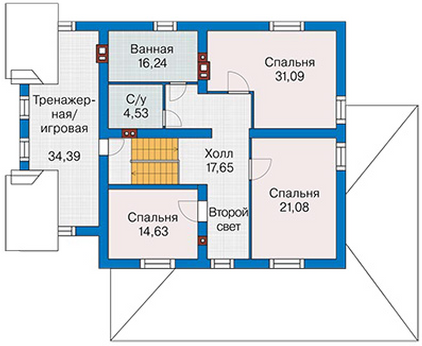 Планировка проекта дома №60-34 60-34_p (2).png